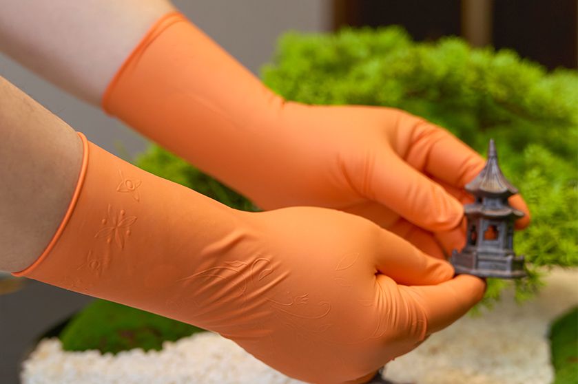 Heavy Weight Powder Free Nitrile Examination Glove