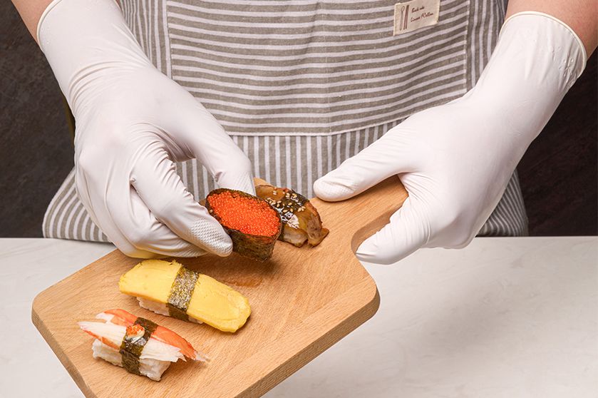 Powder Free Nitrile Examination Glove Extended Cuff