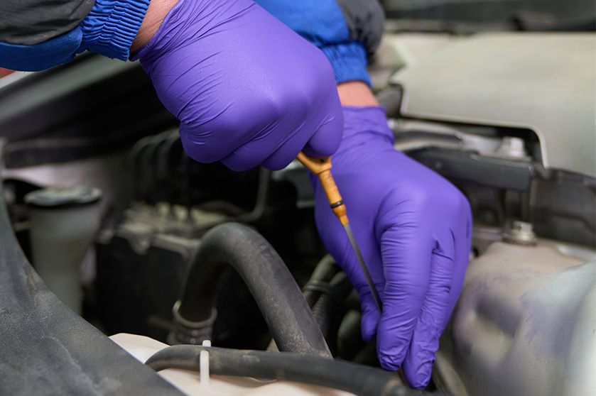 Accelerator-free Powder Free Nitrile Examination Glove